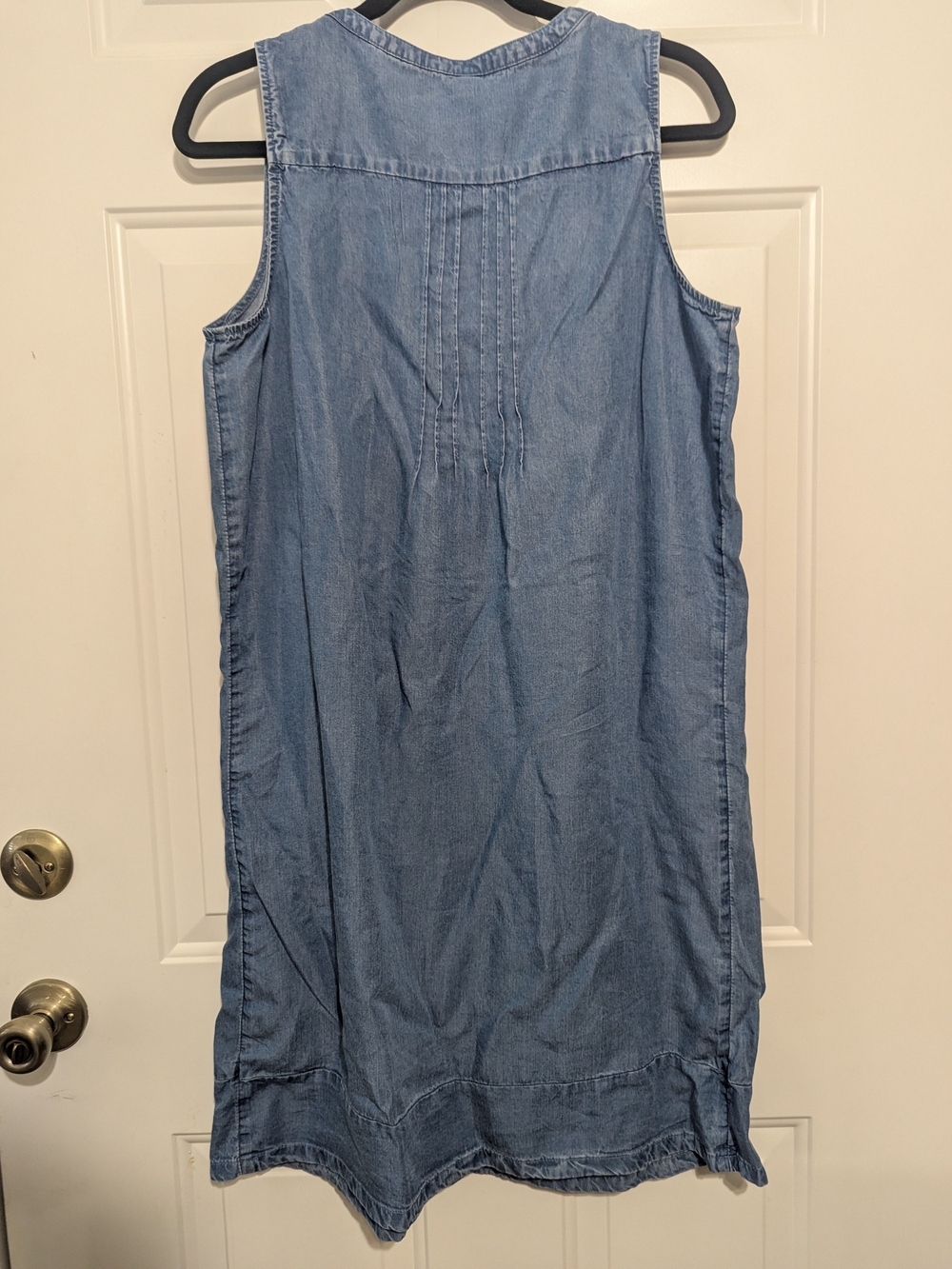 Coldwater Creek Women's Tencel Dress, Denim - Like Soft Material Size Large
